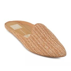 Dolce Vita Grant Raffia Woven Mules